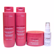 Imagem do produto Kit Braé Stages Color Protect - Shampoo 250ml + Condicionador 250ml + Máscara 200g + Treatment Oil Blend 35ml