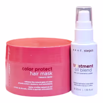 Imagem do produto Kit Braé Stages Color Protect - Máscara 200g + Treatment Oil Blend 35ml