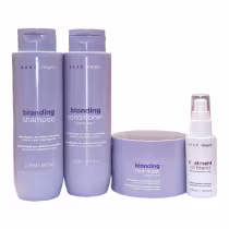 Imagem do produto Kit Braé Stages Blonding - Shampoo 250ml + Condicionador 250ml + Máscara 200g + Óleo Blend 35ml
