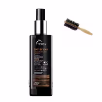 Imagem do produto KIT TRUSS DAY BY DAY LEAVE-IN 250ML E MQ ESCOVA BEAUTY MADEIRA BASIC DAILY WOOD