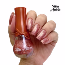 Imagem do produto MISS ARTISTIC - Esmalte Glitter Efeito Holográfico - Lacinho - Cor B708 - 14ml