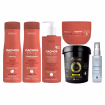 Imagem do produto Kit Arvensis Cachos Sh Cond Ativ Ond Geleia Alta 2x1 Argan