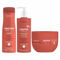 Imagem do produto Kit Arvensis Cachos Shampoo Ativador Ondulado Geleia Alta