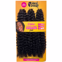 Aplique de Cabelo Black Beauty Organic Crochet Braids Jade 4, 300g.