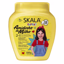 Imagem do produto Máscara Hidratação Creme Pentear Amido Milho Kids Skala 1kg