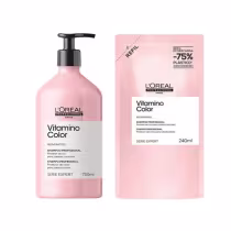 Kit L'Oréal Professionnel Serie Expert Vitamino Color Resveratrol Duo Refil, 2 produtos.