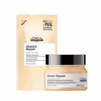 Imagem do produto Kit Absolut Repair Gold Quinoa + Protein L'Oréal Professionnel (Shampoo Refil 240ml + Máscara 250g)