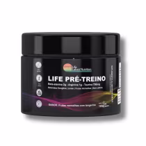 Suplemento Alimentar em Pó Life Labot Nutrition Life Pré-Treino, 165g.