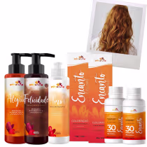 Imagem do produto Kit Beleza Ruiva Encanto 9.34 - Alegria e Felicidade