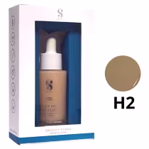 Imagem do produto Base Fluida H2 - Hydra Sbeauty 30ml - Resistente Água, Hidratação 72h, Acabamento Matte Natural