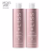 Imagem do produto JACQUES JANINE - Kit Hair Care +LISS Shampoo Sem Sal + Condicionador - Liso Reduz Volume e Brilho