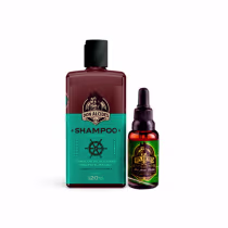 Imagem do produto Kit 1x Shampoo 120ml e 1x Óleo 30ml Calico Jack Don Alcides