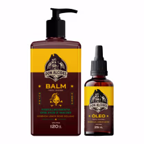 Imagem do produto Kit Balm E Óleo Para Barba Lemon Bone Don Alcides