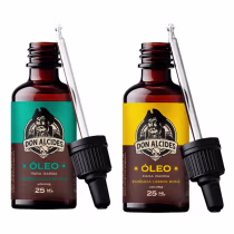 Imagem do produto Kit 2x Óleo Para Barba Calico Jack E Lemon Bone Don Alcides