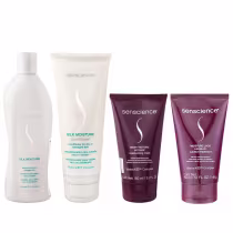Imagem do produto Kit Senscience Silk Moisture Shampoo 280ml + Condicionador 240ml + Inner Restore intensif 150ml + Moisture Lock 150ml