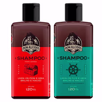 Imagem do produto Kit 2x Shampoo Para Barba Negra e Calico Jack Don Alcides