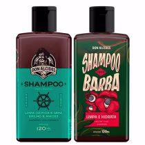 Imagem do produto Kit 2x Shampoo Para Barba Calico Jack e Guaraná Don Alcides