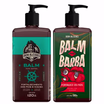 Imagem do produto Kit 2x Balm Para Barba Calico Jack e Guaraná Don Alcides