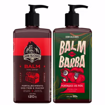 Imagem do produto Kit 2x Balm Hidratante Para Barba Negra Guaraná Don Alcides