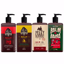 Imagem do produto 4x Balm Barba Negra Lemon Peaky Blinders Guaraná Don Alcides