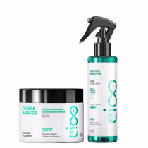 Imagem do produto Kit Eico Pro Cachos Mágicos -  Máscara 300g + Fluido Revitalizador 200ml