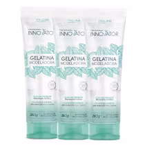 Imagem do produto Kit 3 Gelatina Capilar Modeladora Innovator 280ml – Definição e Fixação