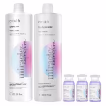 Kit Emáh Hair Care Miracle Nutrition Quinteto Intense, 5 produtos.