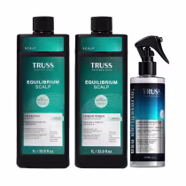 Imagem do produto Kit Truss Equilibrium Scalp - Shampoo 1L + Condicionador 1L + Uso Obr. Reconstrutor Capilar 260ml