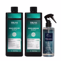 Imagem do produto Kit Truss Equilibrium Scalp - Shampoo 1L + Condicionador 1L + Frizz Zero Máscara Líquida 260ml