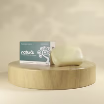 Imagem do produto Sabonete em Barra Natural com Argila Branca e Óleo de Rosa Mosqueta 80g