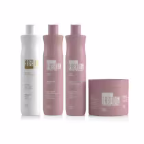 Imagem do produto Combo Escova Progressiva Fashion Gold 500g + Protect Poo 500g