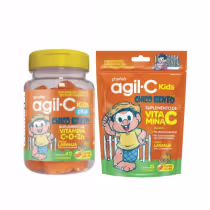 Imagem do produto Kit Agil C Plus com 40 e Agil C Kids com 25 Gomas - Pharlab