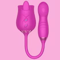 Imagem do produto Vibrador Língua e Dedo Lip - Rosa Chiclete