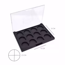 Imagem do produto Paleta Magnética 12 Cavidades Fand Cosméticos