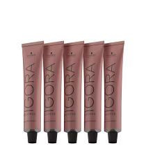 Imagem do produto Kit Schwarzkopf Professional Igora Color10 8-4 (5 Produtos)