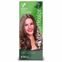 Imagem do produto K-BELL KIT COLORAÇÃO VEGANA BOTANICOLOR 7.1 LOURO MÉDIO CINZA