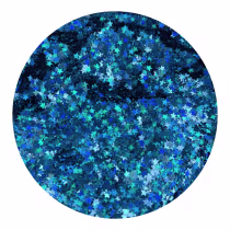 Imagem do produto Glitter Estrelas Azul Classic 3g