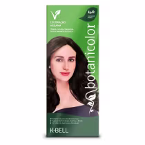 Imagem do produto K-BELL KIT COLORAÇÃO VEGANA BOTANICOLOR 4.0 CASTANHO MÉDIO