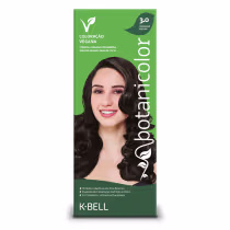 Imagem do produto K-BELL KIT COLORAÇÃO VEGANA BOTANICOLOR 3.0 CASTANHO ESCURO