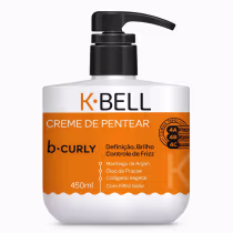 Imagem do produto K-BELL B-CURLY CREME DE PENTEAR CURVA TIPO 4A 4B 4C 450ml