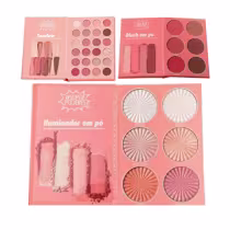 Imagem do produto O Livro da Beleza, Paleta Sombras, Iluminador e Blush – Make Completa e Alta Pigmentação