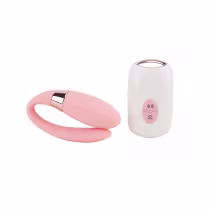 Imagem do produto Vibrador Casal com 7 Vibrações e Controle - Rosa | Dibe