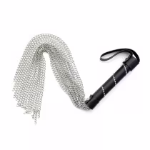 Imagem do produto Chicote com Correntes e Cabo Revestido em Couro