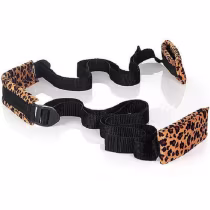 Imagem do produto Tornozeleiras de Nylon Oncinha - Fetish Playgirl