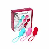 Imagem do produto Conjunto com Pesos para Pompoar - 15,6 cm | Satisfyer Balls