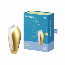 Imagem do produto Estimulador de Clitóris com Sucções - Amarelo | Love Breeze