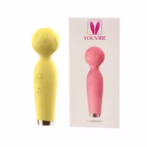 Imagem do produto Massageador Corporal com 10 Vibrações - Amarelo | You Vibe