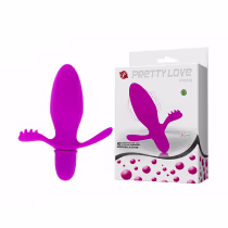 Imagem do produto Plug Anal c/ 10 Vibrações Pretty Love Fitch - 7,4 x 3,3 cm