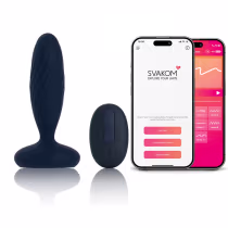 Imagem do produto Plug Anal com Vibrações, Movimentos e App - Svakom Jordan