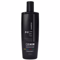 Imagem do produto Giovanna Baby GB Men Shampoo 3 em 1 Cabelo, Barba e Corpo 300ml